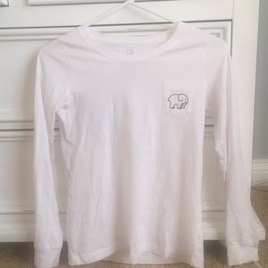 ivory ella long sleeve shirt